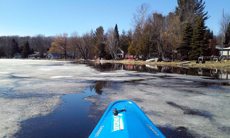 Ice on Lake